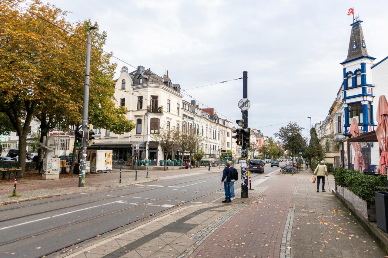 Exklusive Wohnung Am Weserdeich BRE المظهر الخارجي الصورة
